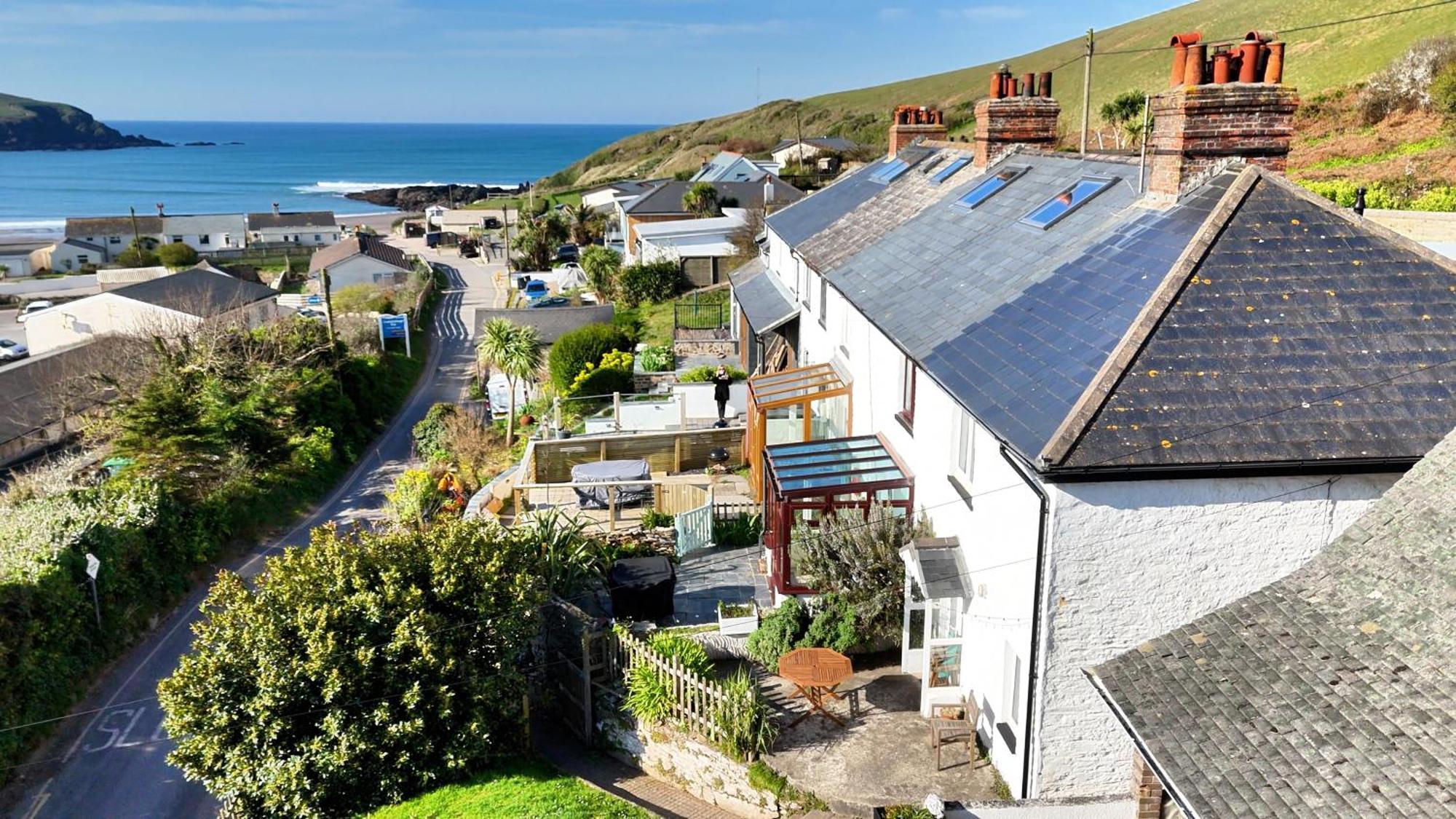 Cosy Beachside Cottage Bigbury Eksteriør bilde